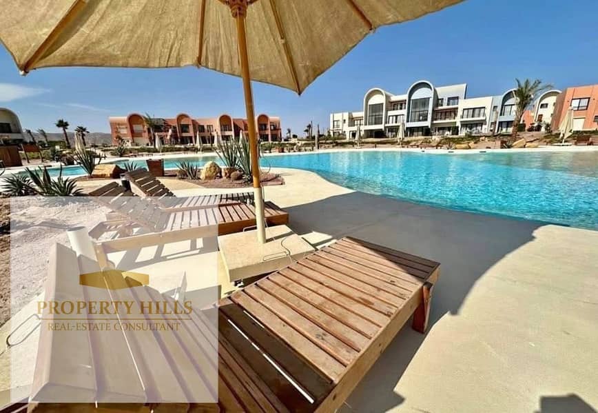 Chalet with hotel finishing kamran el gouna ground first second with a private garden - Widok 4