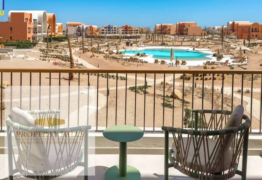 Chalet with hotel finishing kamran el gouna ground first second with a private garden - Widok 5