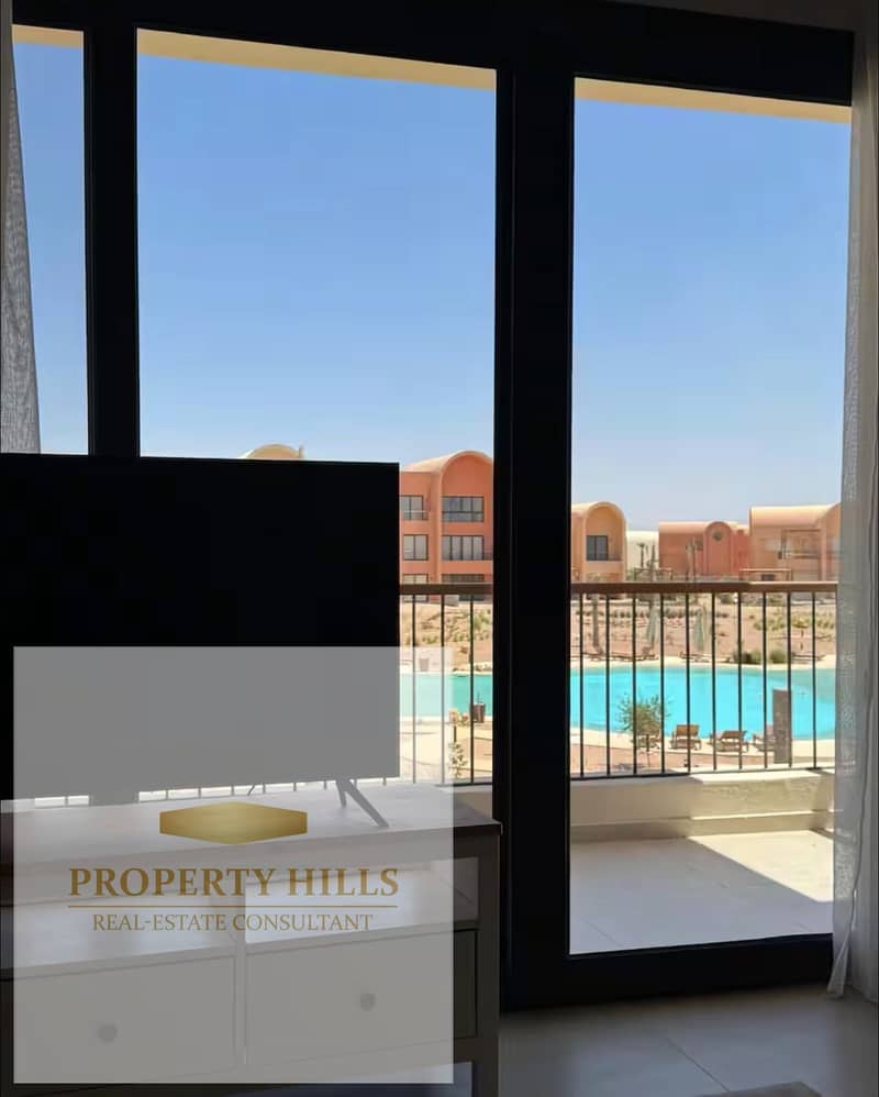 Chalet with hotel finishing kamran el gouna ground first second with a private garden - Więcej