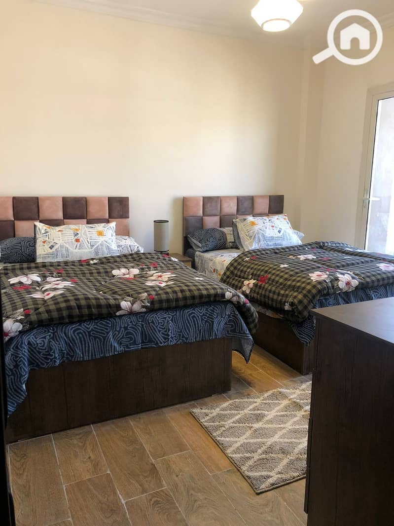 Furnished apartment for rent, air-conditioned, compound Ganna Zayed 1, Sheikh Zayed - Widok 4