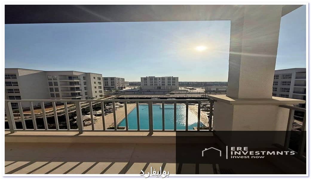 First occupancy apartment with pool view, ultra-super-lux finish, with air conditioning and kitchen (resale), in a prime location in Mivida Boulevard, - Ansicht 3