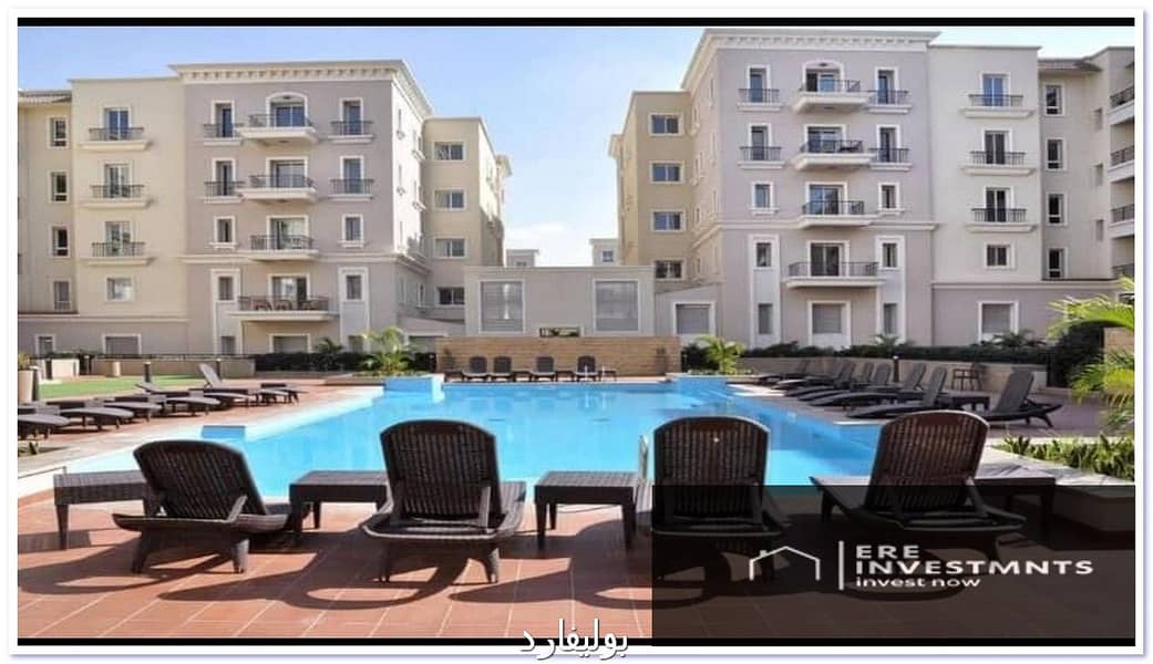 First occupancy apartment with pool view, ultra-super-lux finish, with air conditioning and kitchen (resale), in a prime location in Mivida Boulevard, - Ansicht 5