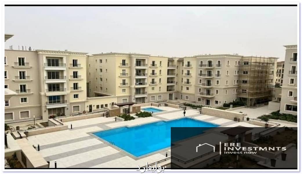 First occupancy apartment with pool view, ultra-super-lux finish, with air conditioning and kitchen (resale), in a prime location in Mivida Boulevard, - Ansicht 6