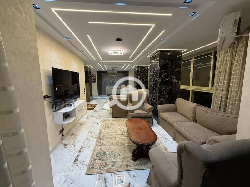 Furnished hotel apartment with hotel finish and a wonderful view for upscale and distinguished living, available for daily and monthly rental for families. - Ansicht 3