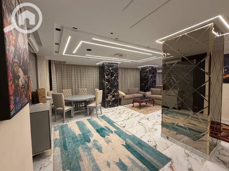 Furnished hotel apartment with hotel finish and a wonderful view for upscale and distinguished living, available for daily and monthly rental for families. - Ansicht 5