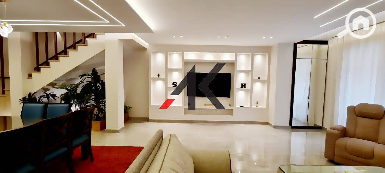 Finished Town Middle villa For Sale in Layan Residence - New Cairo - Ansicht 4