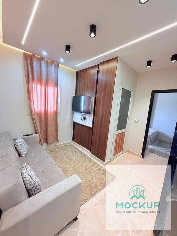 Studio for rent in the first neighborhood, next to Sabaa, in front of Gate 4 of the university. - Widok 3