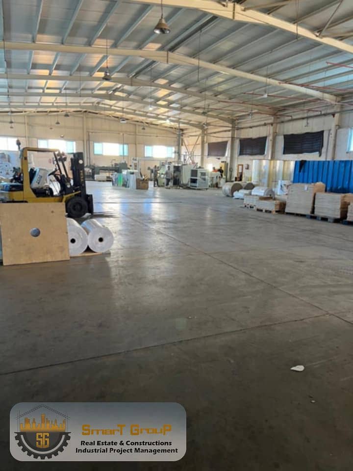 Factory for Sale in 10th of Ramadan City | 5,350 m² | 2 Production Sheds | 500 KVA - Ansicht 4