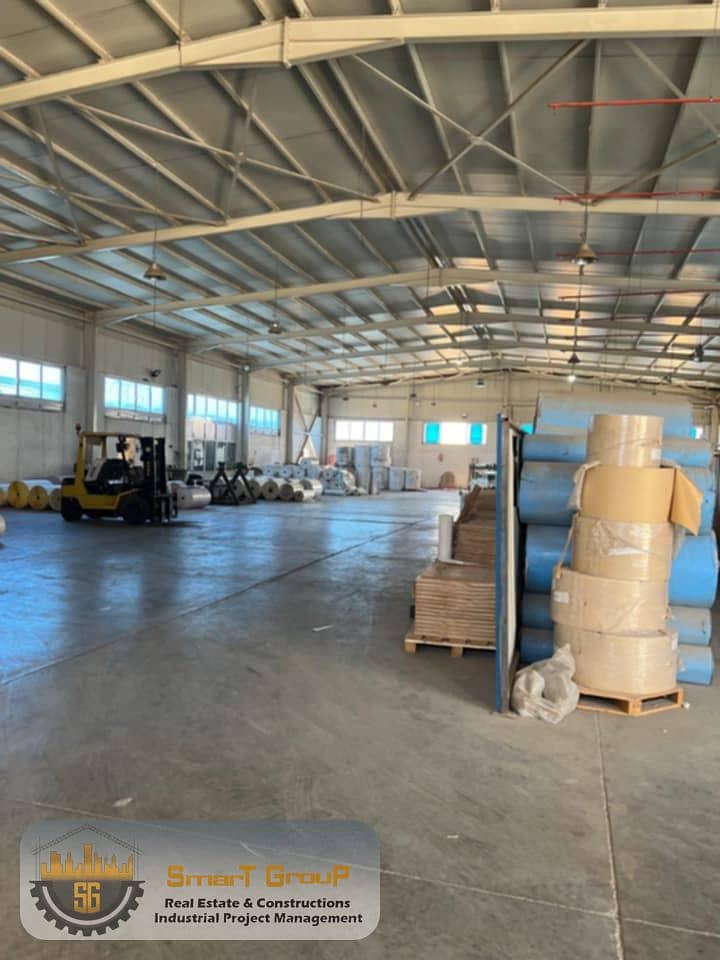 Factory for Sale in 10th of Ramadan City | 5,350 m² | 2 Production Sheds | 500 KVA - Ansicht 6