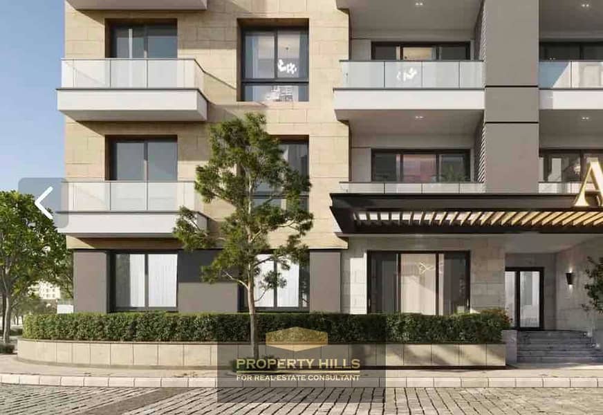 A fully furnished apartment with a landscape view in JAZAL, facing Zed West and next to Hyper One in Sheikh Zayed. - Vista 4