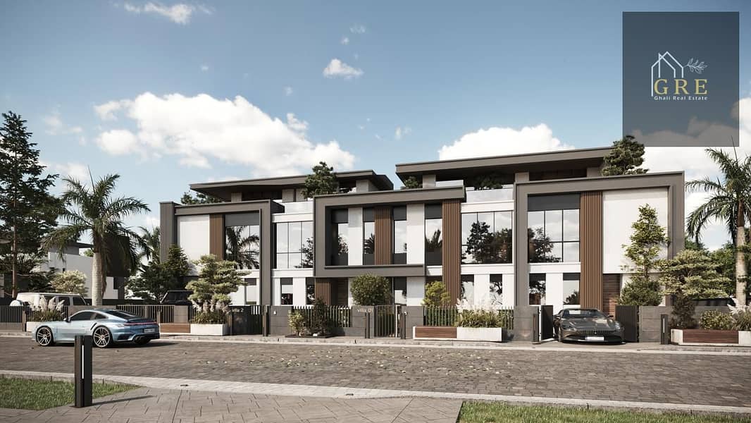 Townhouse of 225 sqm for sale with a 10% down payment and installment options up to 10 years – luxurious design and a unique investment opportunity inside Menorca Zayed – spacious reception and open views in a distinguished location - Ansicht 5