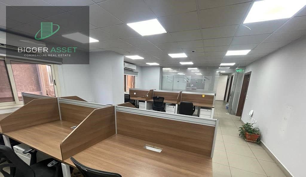 Admin Office Fully Furnished 1050 SQM For Rent in Sarayat Al Maadi – pohled 3