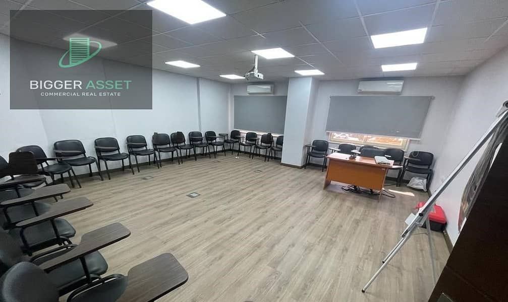 Admin Office Fully Furnished 1050 SQM For Rent in Sarayat Al Maadi – pohled 4