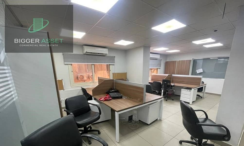 Admin Office Fully Furnished 1050 SQM For Rent in Sarayat Al Maadi – další