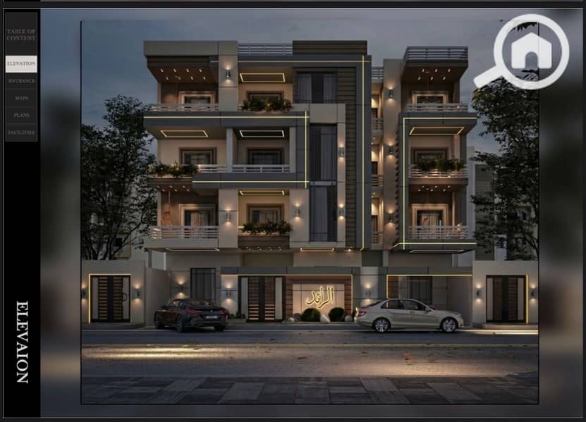 Apartment for Sale 207m² Sea-View - Beit El Watan A5 New Cairo | Delivery < 1 Year - Widok 2
