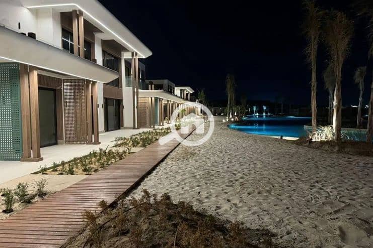 Fully finished chalet with AC's for sale, overlooking the lagoon and the sea, in Zoya North Coast, next to Ghazala Bay in Sidi Abdel Rahman – další