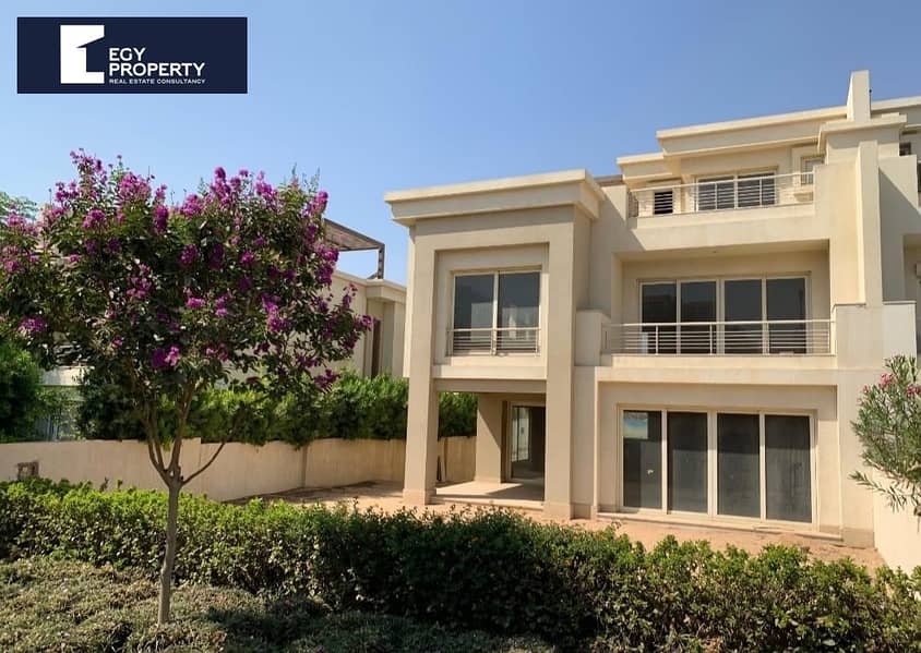 Twinhouse Villa For Sale Ready To Move 4BR Special View In Cairo Festival City - New Cairo - Ansicht 2