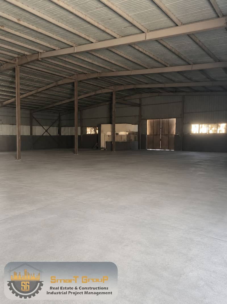 Warehouse / Steel Shed for Rent – 2,500 m² – 10th of Ramadan City | Prime Location for Logistics & Storage Companies – pohled 3