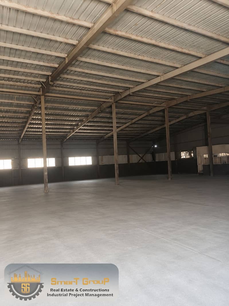 Warehouse / Steel Shed for Rent – 2,500 m² – 10th of Ramadan City | Prime Location for Logistics & Storage Companies – pohled 4
