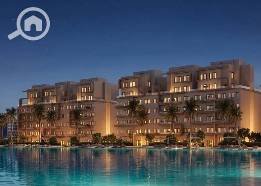 Finished chalet, lagoon view for sale in El Alamein Lagoons North Coast - Widok 5