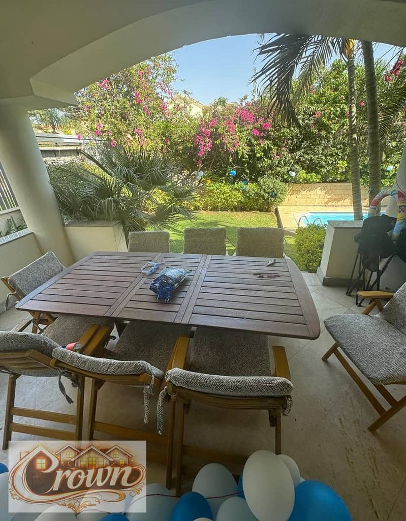 Fully furnished villa for rent with swimming pool, Katameya Hills - Widok 6