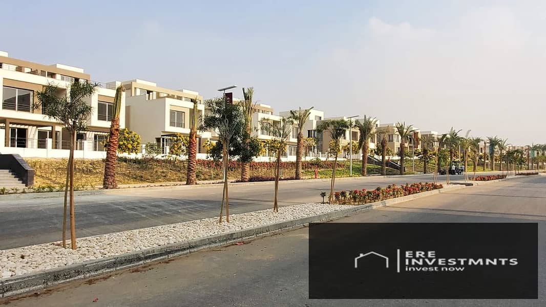 Twin House | Lagoon view | Under market price for sale in 97 Hills New Cairo - Ansicht 2