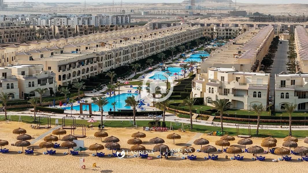 Chalet 160 sqm in La Sirena Palm Beach, Ain Sokhna. Delivery in 6 months with a 20% installment discount or 40% for cash. – další