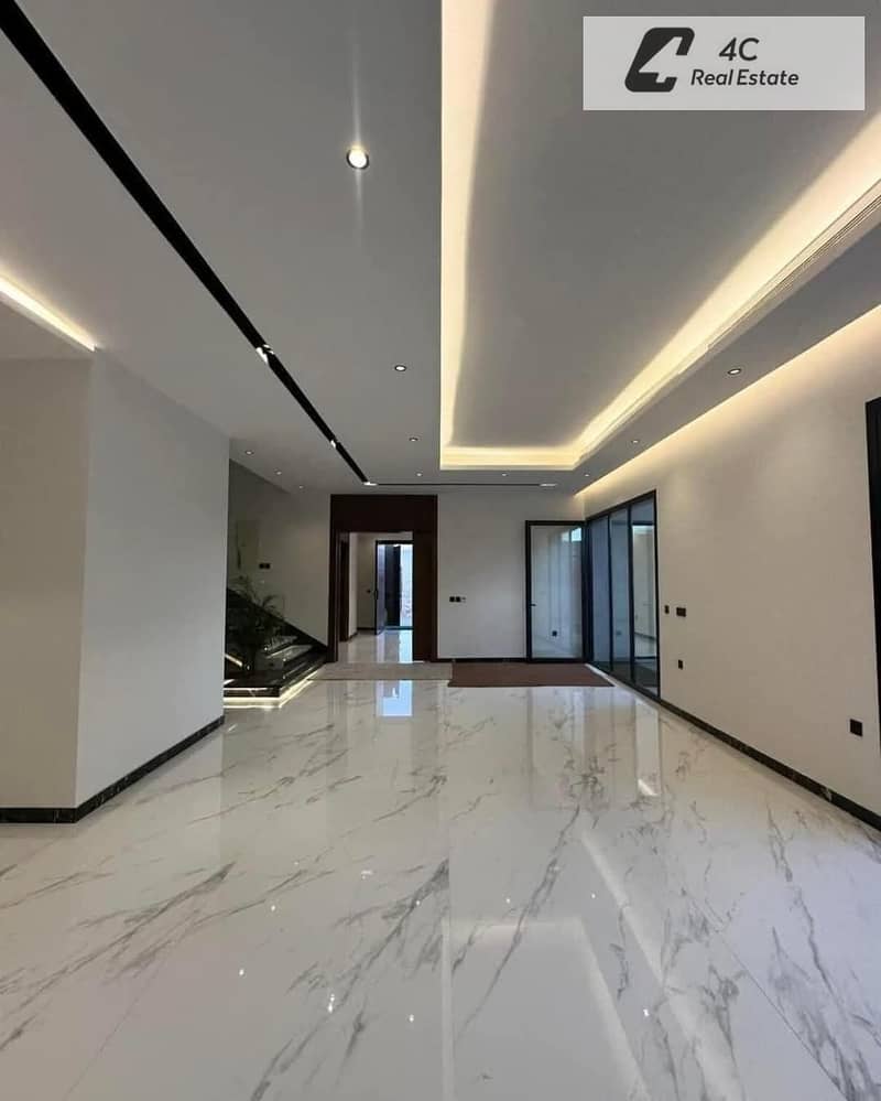 Twin house villa ready to move 410m ultra super lux finishing with ACs prime location open view landscape in Al Marasem Fifth Square Fifth Settlement - Ansicht 4