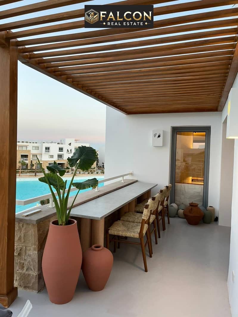 Luxury Lagoon View Chalet with VIP Finishing for Sale in Swan Lake Encore Village, Red Sea, near Makadi - Ansicht 2