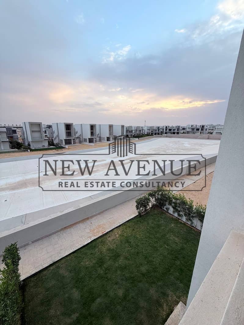 For sale town house with a very prime location First row on lagoon - ready to move - Azha Ain sukhna - Mehr