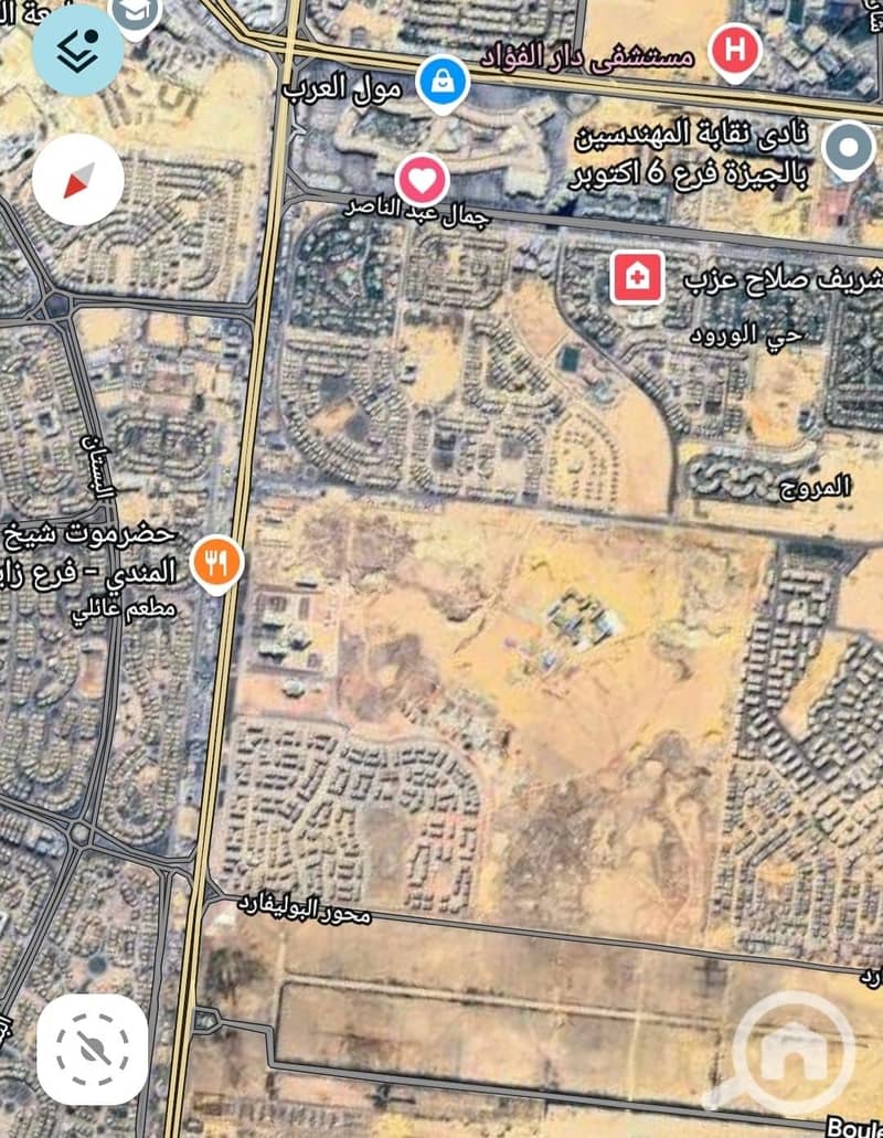 For sale: a distinctive land in Beit Al-Watan – directly on the Bolivar axis, a minute from the Dahshour link and Sheikh Zayed City, and five minutes from Mall of Arabia - a clear corner lot. - Ansicht 5