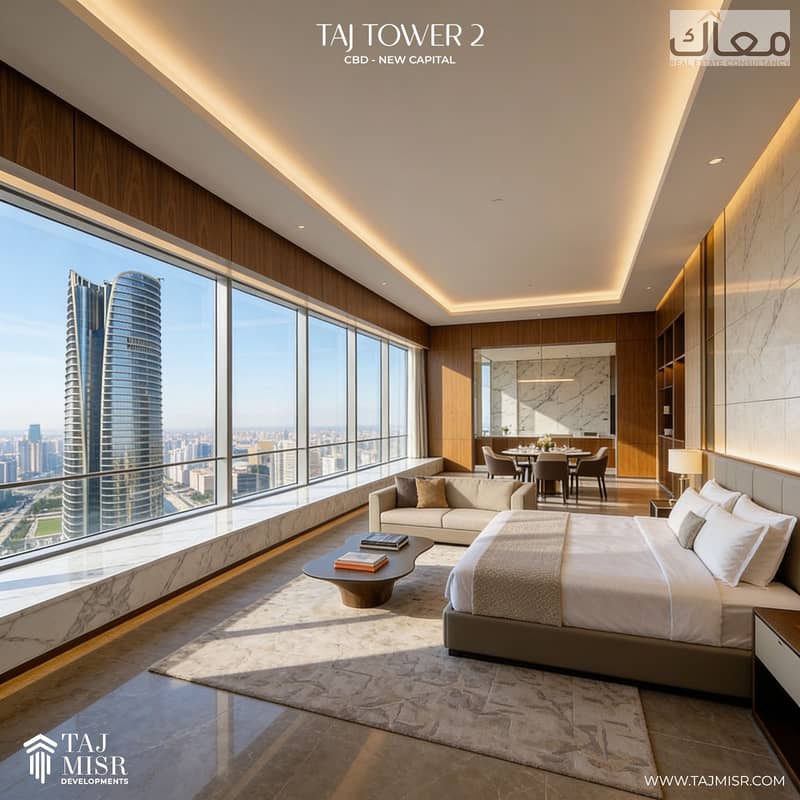 Hotel apartment in front of the iconic tower with cash discount and installment over 5 years, reaching up to 12 years (your rent in dollars) - Ansicht 4