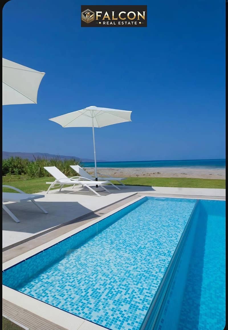 Villa first row+ private sandy beach Emirati lifestyle,5-star, villa for sale in Modon Wadi Yemm Ras El Hekma North Coast,near amwaj,lavista,marassi - Widok 4