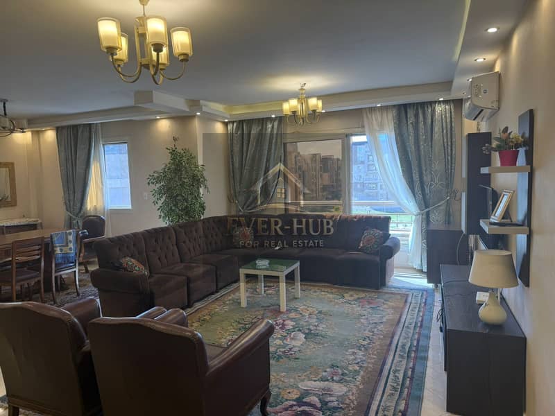 Furnished Apartment for Rent in Dar Misr Compound, District 16, Sheikh Zayed | 130 SQM | 2 Bedrooms + Open Living Area | 2 Bathrooms - Widok 3