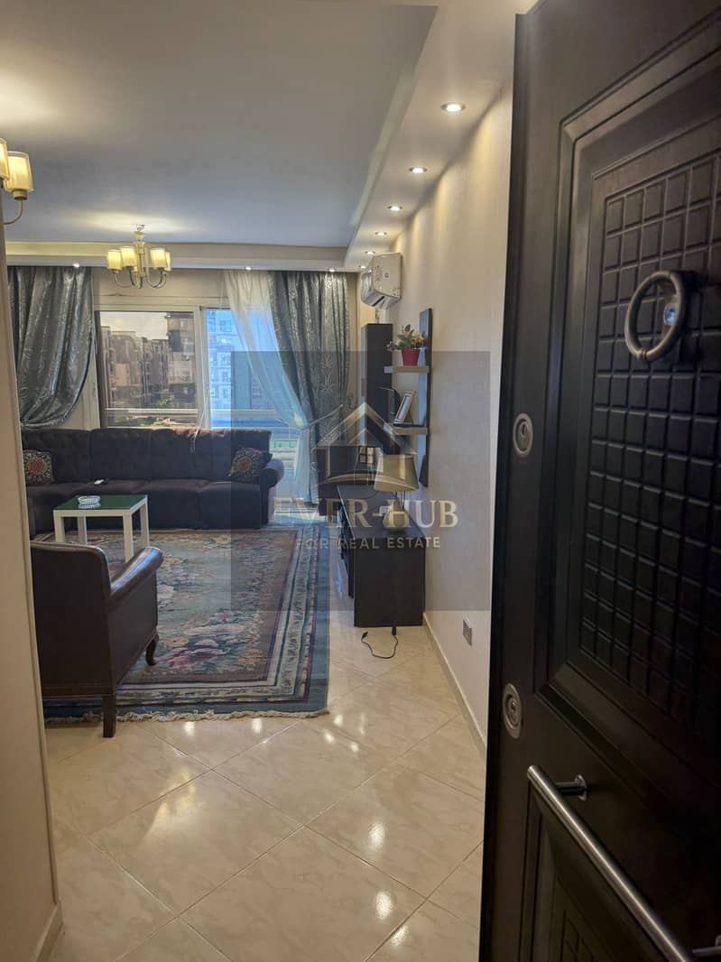 Furnished Apartment for Rent in Dar Misr Compound, District 16, Sheikh Zayed | 130 SQM | 2 Bedrooms + Open Living Area | 2 Bathrooms - Więcej