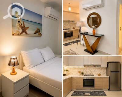 1 Bedroom Chalet for Rent in North Coast, Matruh - For rent chalet at marina marassi north coast