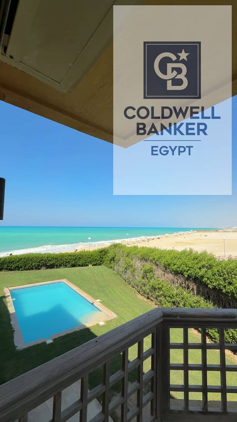 Luxury beachfront villa in Marina 1, first row, 450 sqm, with private swimming pool and 8 bedrooms - Ansicht 2