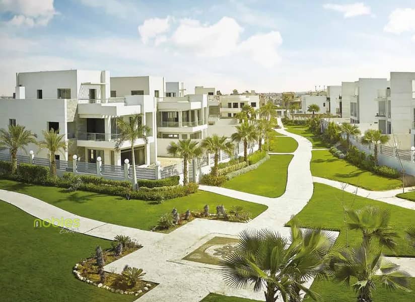 Twin house with a wide garden, ready to move, super deluxe finishing, and in a prime location near Palm Hills and Arkan Plaza in Cleopatra Square - Ansicht 5