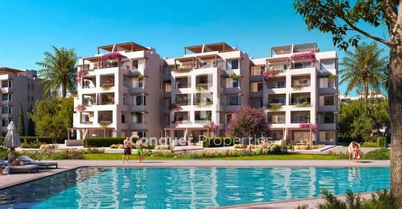 شاليه 2 غرفة نوم للبيع في الساحل الشمالي، مطروح - chalet-Hacienda-West-4-. jpg