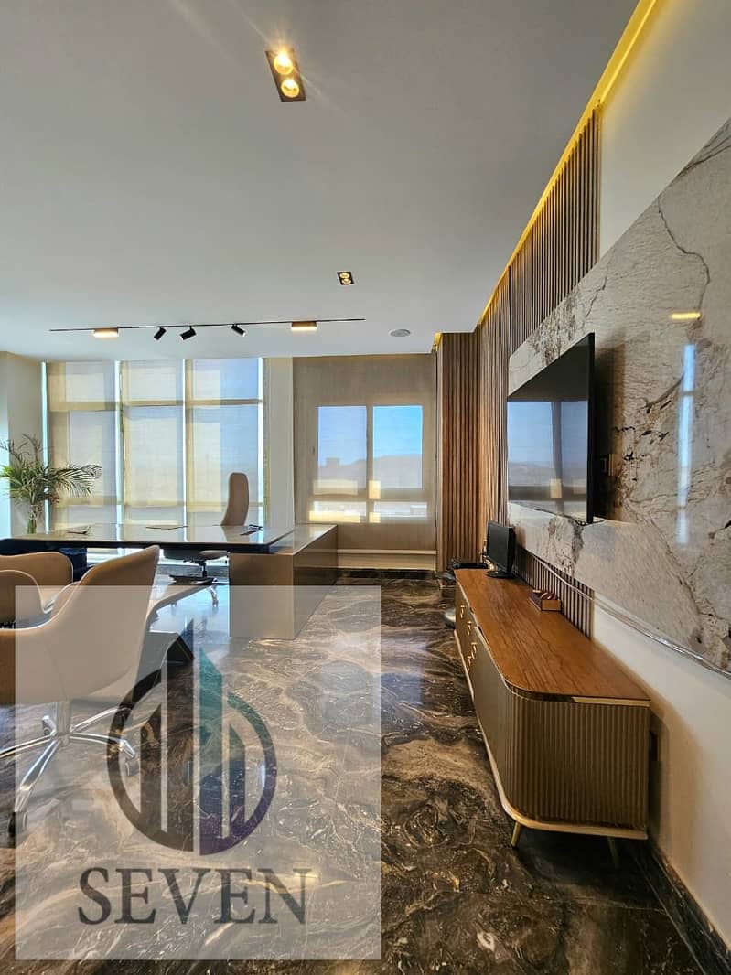 *Ultra-modern office for rent, 350 m², licensed and air-conditioned in Zahraa Maadi, next to Carrefour City Center, prime location for major companies – pohled 5
