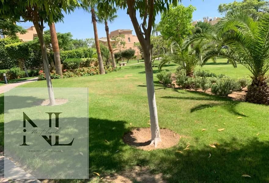 Your chance to own a corner townhouse in Dyar Park, 320 sqm built-up area, 450 sqm land, semi-finished unit - Mehr