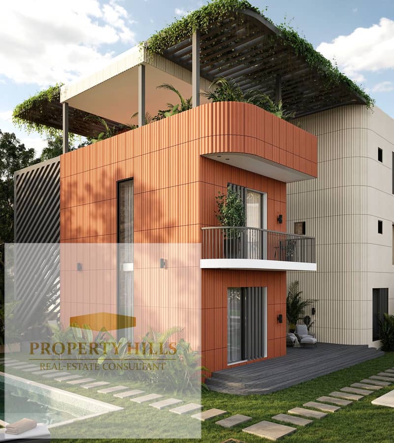 Investment opportunity: a very large, fully finished twin house villa with air conditioning in New Cairo - Widok 3