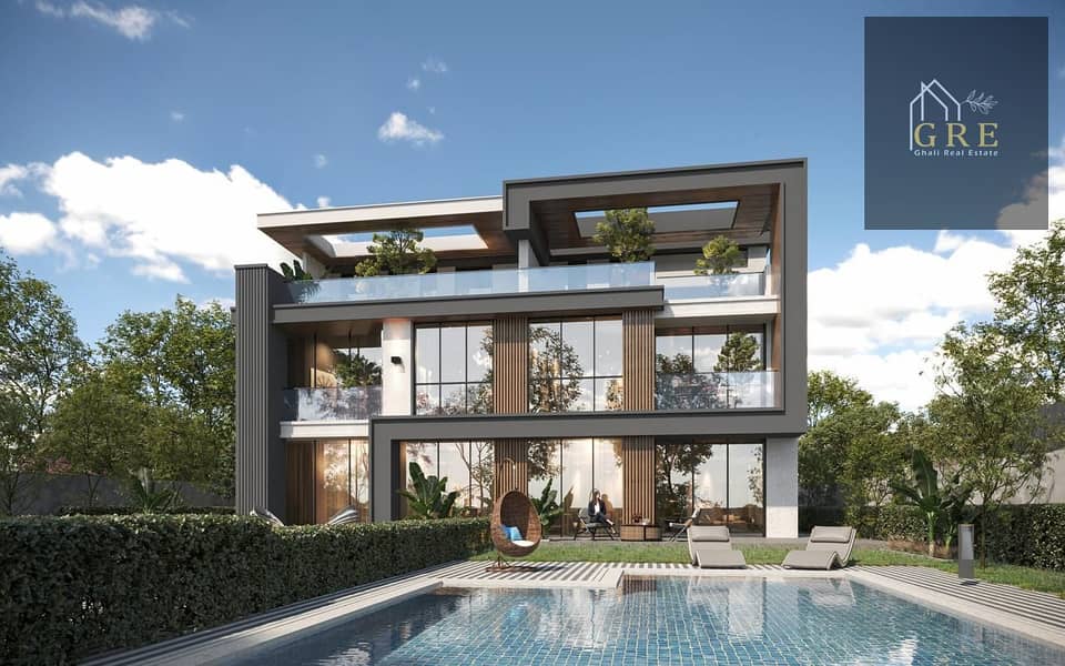 Townhouse of 225m for sale with a 10% down payment and financing up to 10 years – luxury design and a unique investment opportunity inside Menorca Zayed – spacious reception and open views in a prime location - Widok 3
