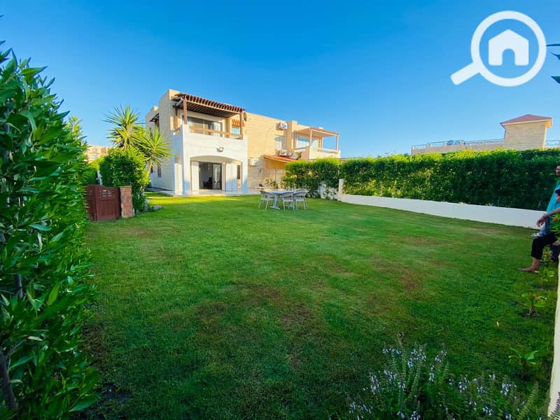 Chalet for rent, two air-conditioned rooms, ground floor with a garden in Al-Shorouk Village – pohled 2