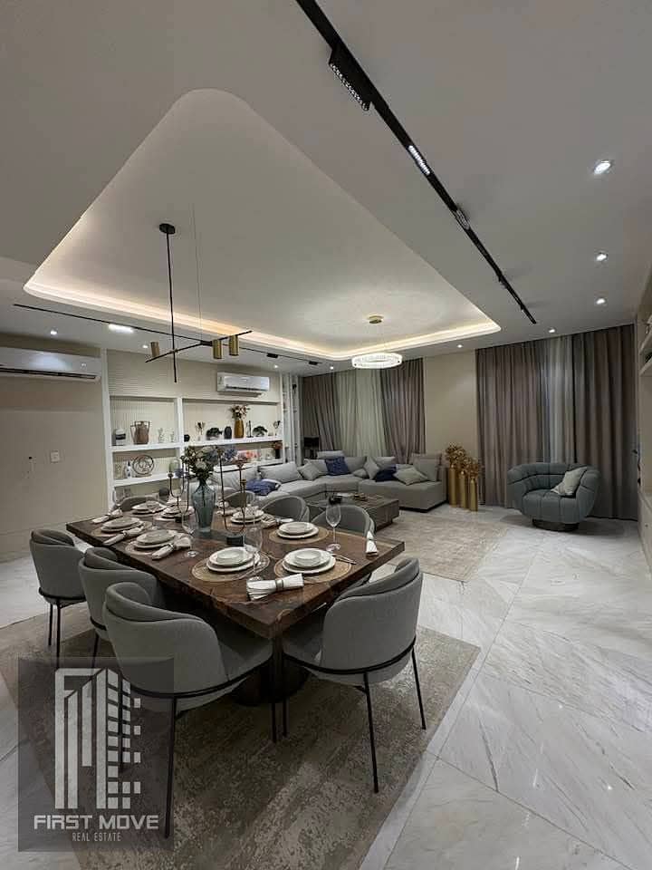 Two-bedroom apartment, fully finished + air conditioning, in Fifth Settlement, directly on South 90th Street, Eleven By STM project - Więcej