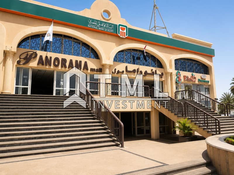 Store for sale in Al-Shorouk city in Panorama Mall at the best location with a high population density in Al-Shorouk - Mehr