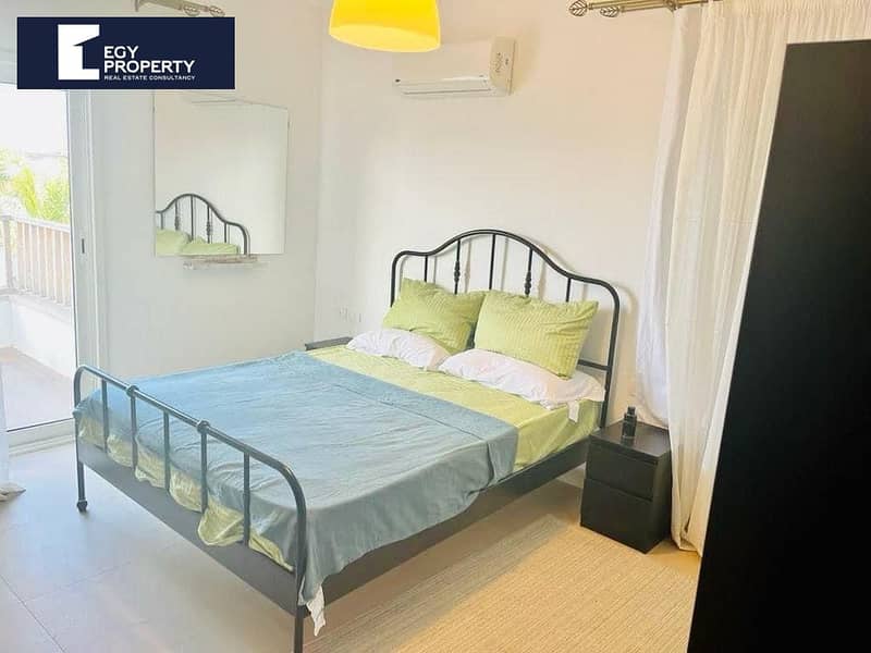 Chalet for Sale in La Vista Gardens Sokhna Ready To Move Fully Finished Pool View by Installments - Vista 4