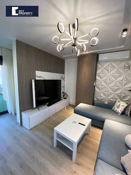 Chalet for Sale in La Vista Ray Sokhna Fully Finished by Installments Pool view - Mehr