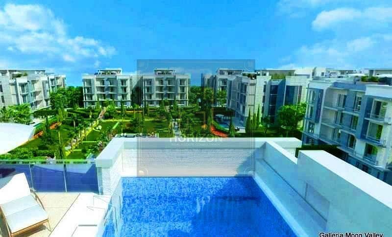 Best price Penthouse 166m with pool sale Galleria moon valley New Cairo - Ansicht 5