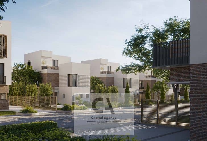 Twin house for sale in Scenes Compound next to Bloomfields in the heart of Mostakbal City with a 5% down payment and installments over 5 years Scenes - Ansicht 3
